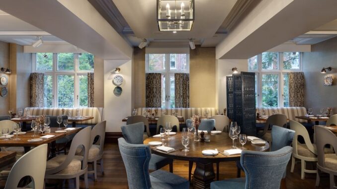 Caxton Grill interior