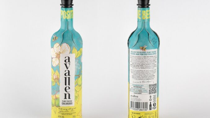 Avallen Brandy - sustainability in a paper bottle