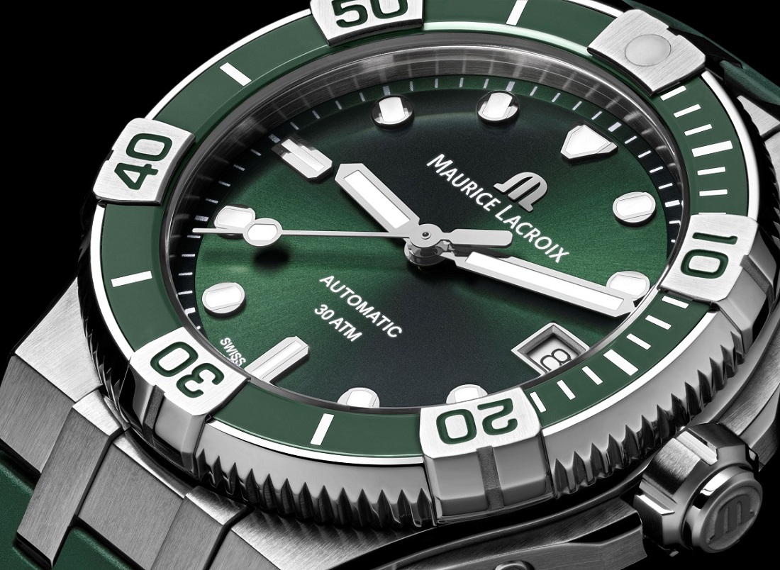 Maurice Lacroix AIKON Venturer 38mm in green