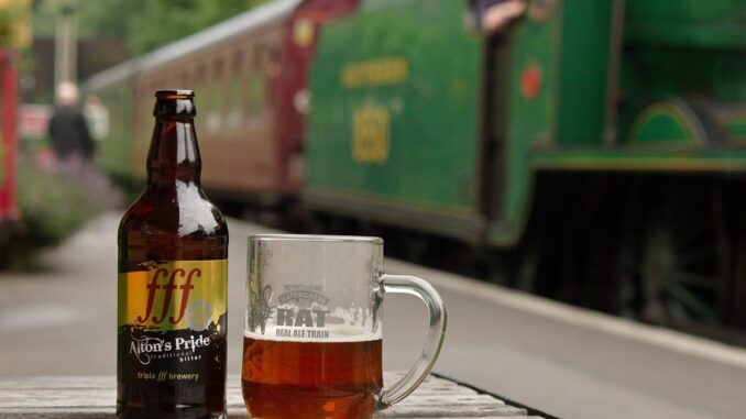 Real Ale Watercress Line Train