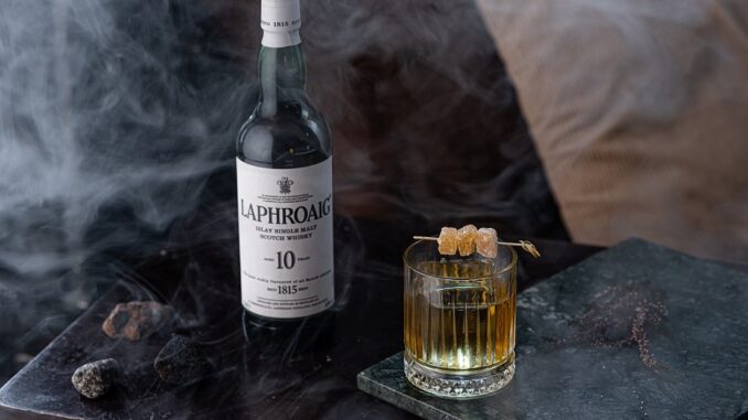 Laphroaig 10-Year-Old single malt whisky