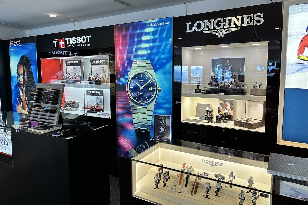 Inside Europe’s highest watch shop