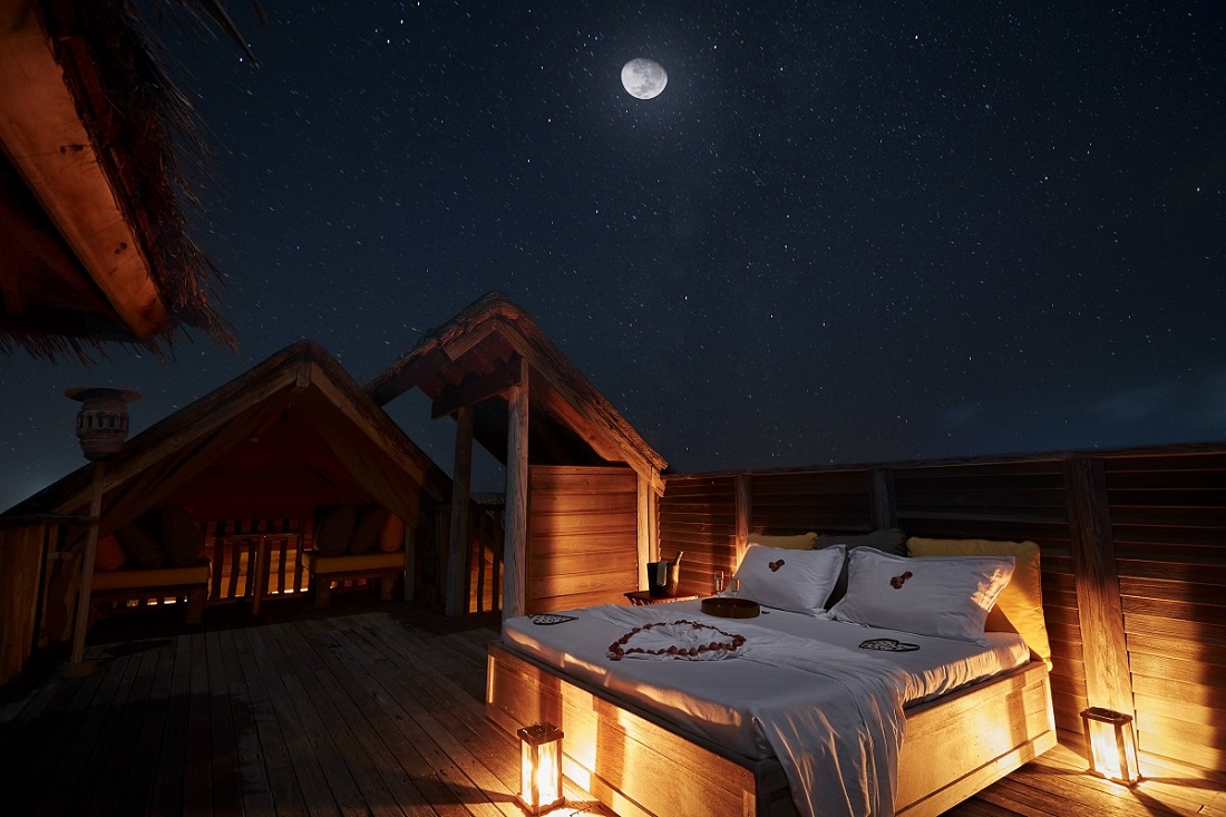 Gili Lankanfushi Maldives sleep under the stars