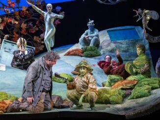 Scene from The Cunning Little Vixen by Opera North