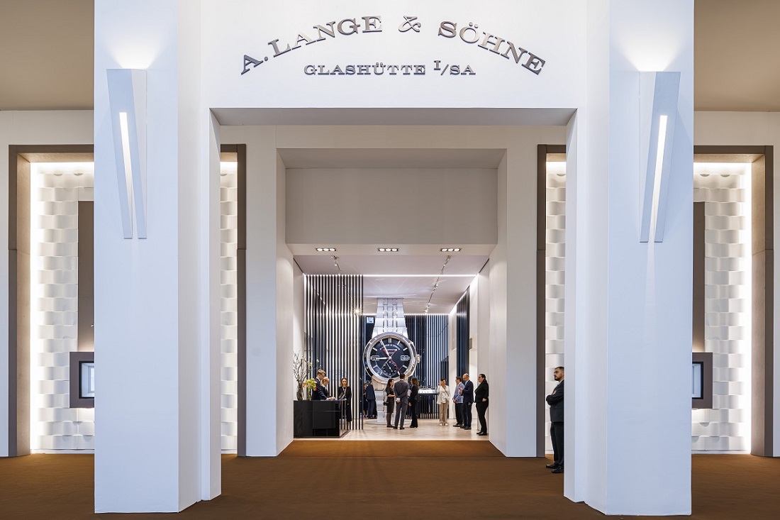 Lange and Sohne Booth at Watches and Wonders