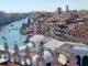 Rialto Bridge and Grand Canal from FdT rooftop platform in Venice