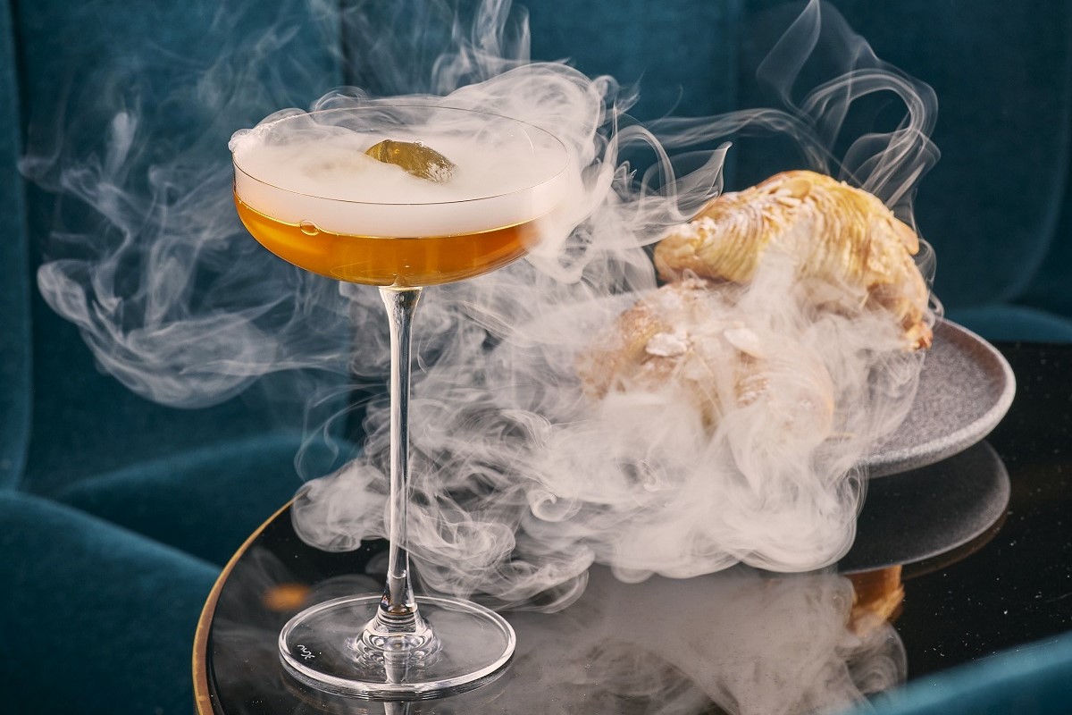 A Taste of the World Whiskey Sour cocktail