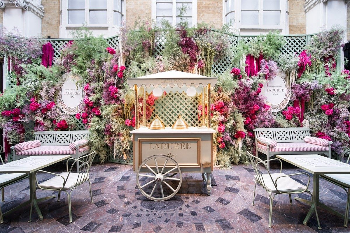 Ladurée x Burlington Arcade Summer Garden - Our Man On The Ground