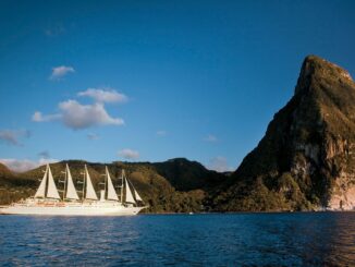Windstar Wind Surf in St Lucia