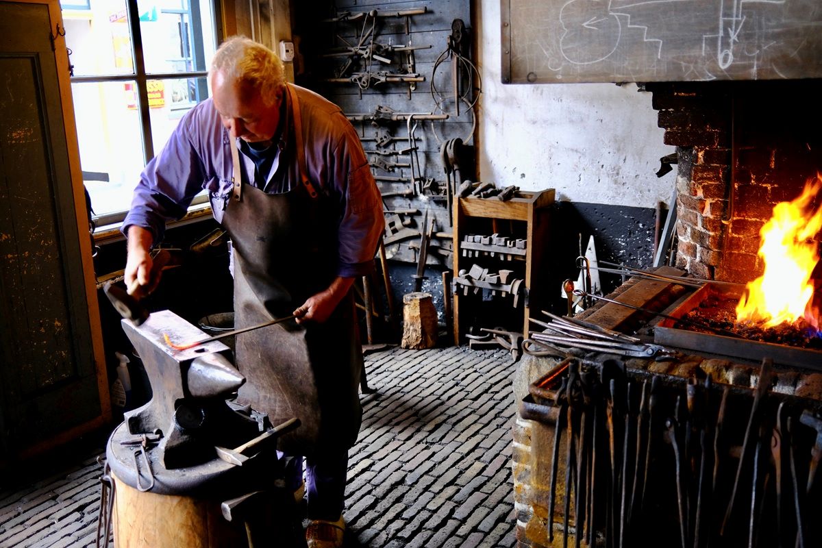 Blacksmith in Zuiderzee