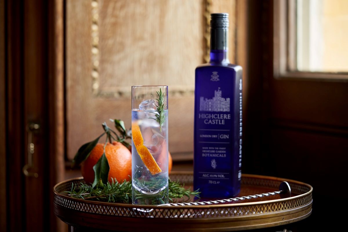 Highclere Castle Gin and Orange