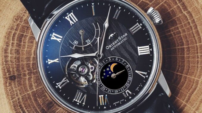 Orient Star Mechanical Moon Phase Watch