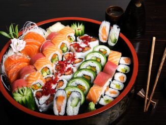 Japanese Sashimi and Sushi