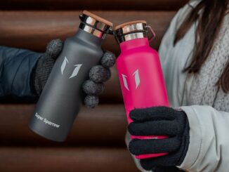 Super Sparrow To-Go water bottles