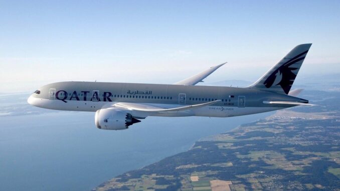 Qatar Airways Dreamliner