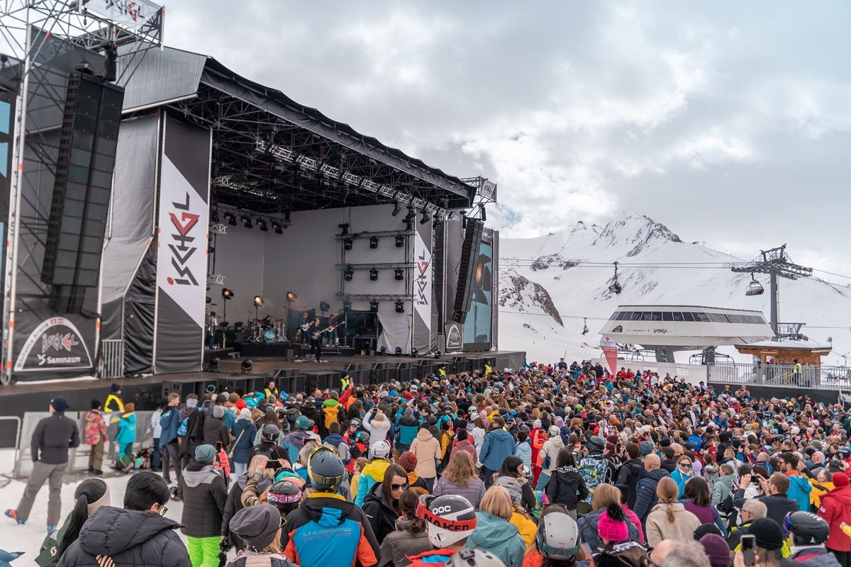 Top of the Mountain concert in Ischgl