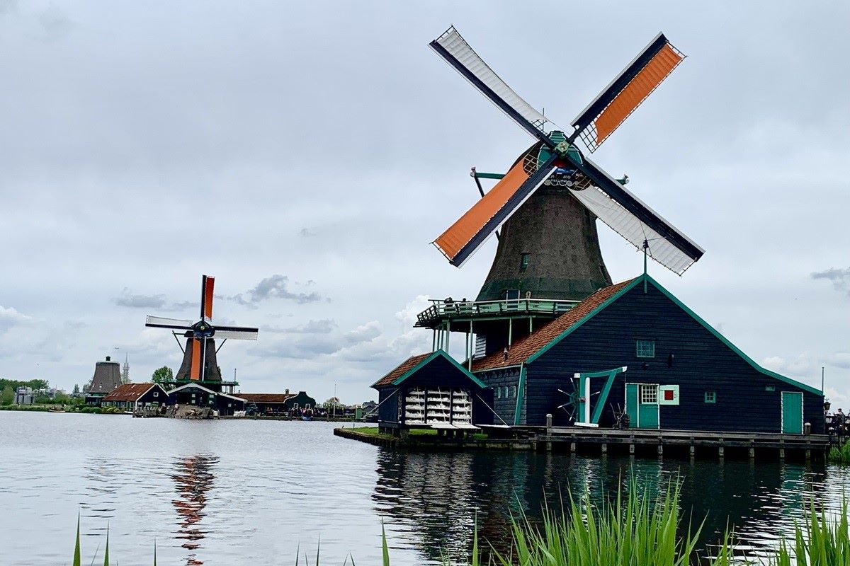 Dutch Windmills in Zaanse Schans