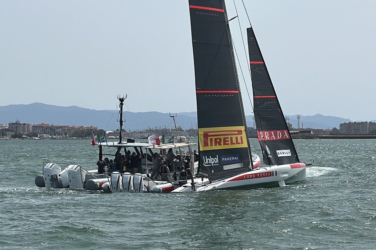 Italian America's Cup yacht