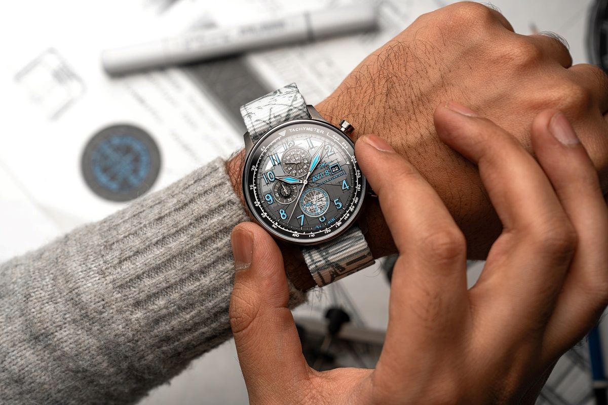 AVI-8 Hawker Hurricane Inkdial Chronograph Limited Edition - Our