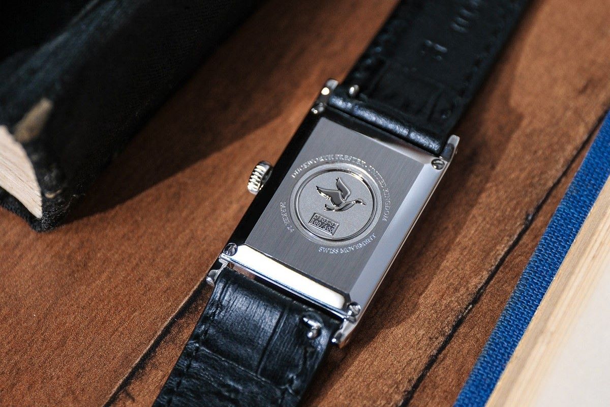 Duckworth Prestex x Scottish Watches Limited Edition Parker case back