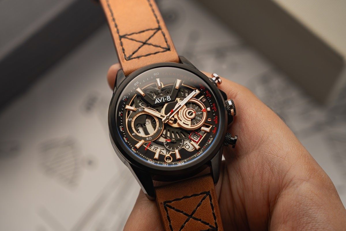 AVI-8 Hawker Harrier Matador Chronograph - Our Man On The Ground 