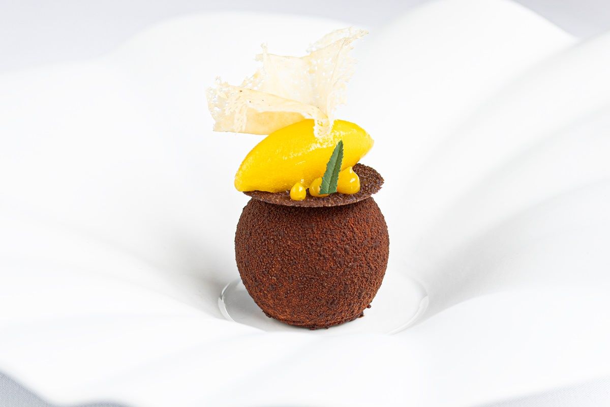 Petrus Black Forest dessert