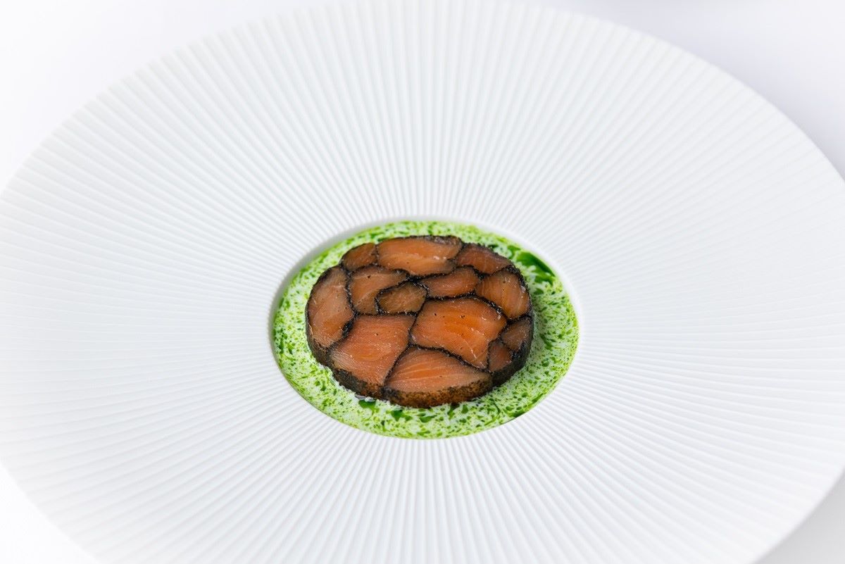 Petrus cured salmon