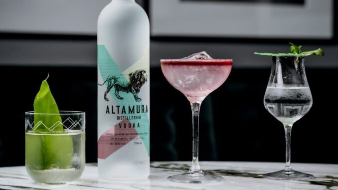 Altamura Vodka cocktails