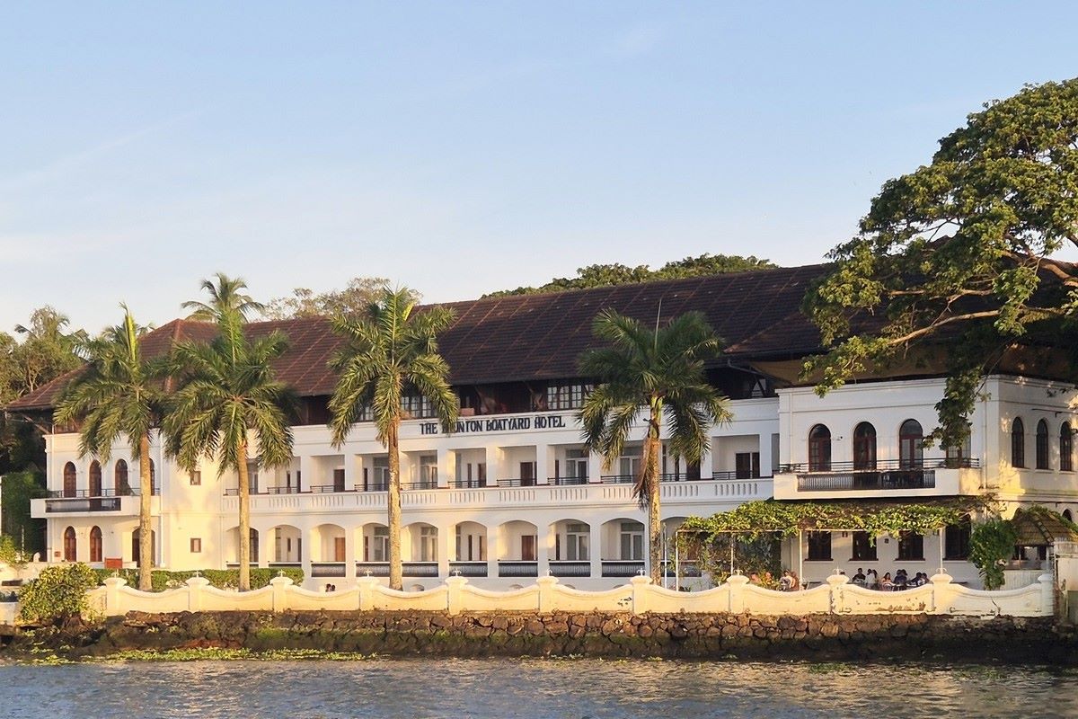 Brunton Boatyard Hotel in Kerala