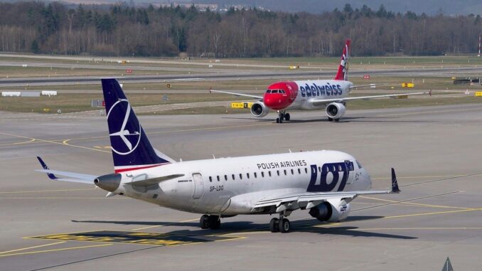 Polish Airlines aircraft