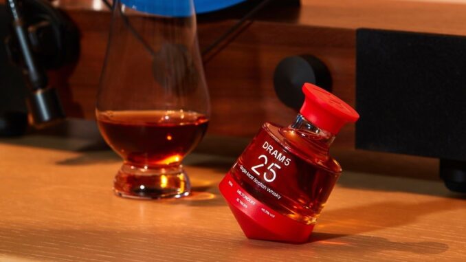 DRAM5 whisky bottle