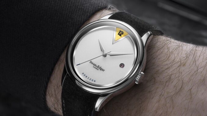 horizon white jade Horizon watch in white jade
