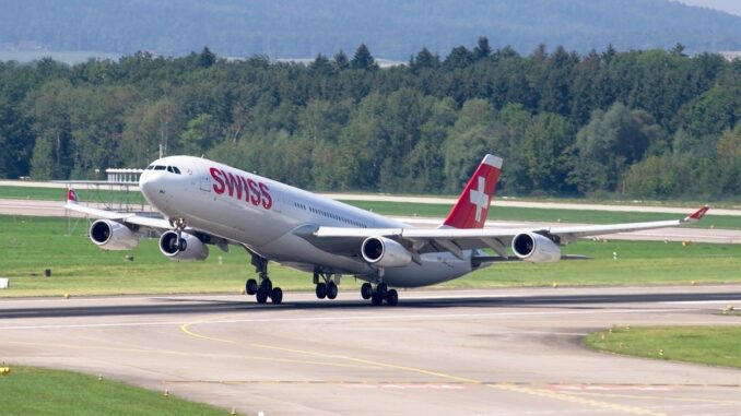 Swiss Airbus A340