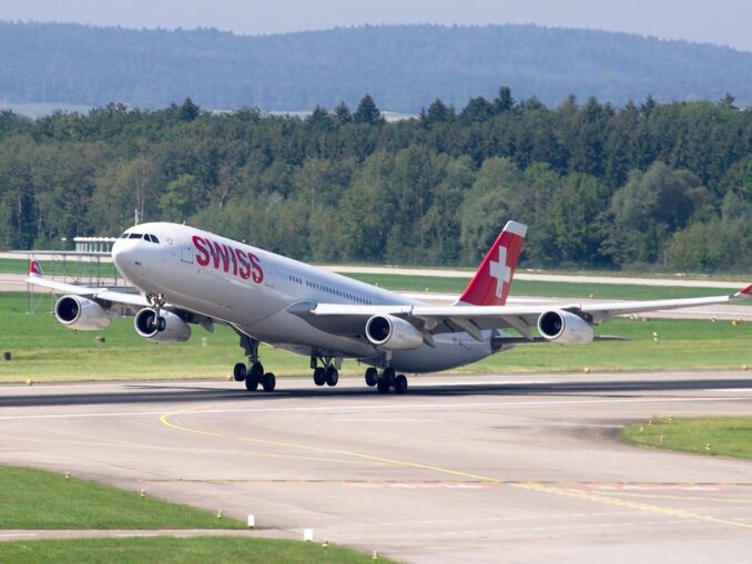 Swiss Airbus A340