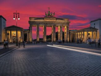 Brandenburg Gate in Berlin, Germany