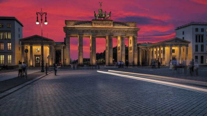 Brandenburg Gate in Berlin, Germany