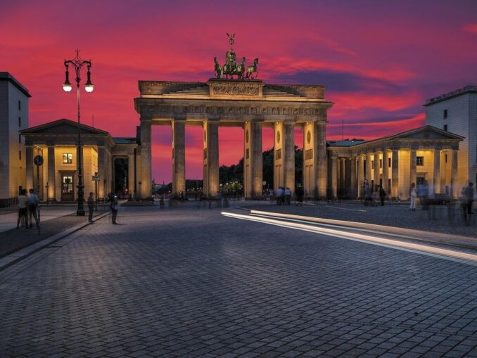 Brandenburg Gate in Berlin, Germany