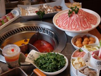 Da Long Yi Hot Pot selection of dishes