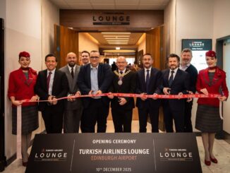 Turkish Airlines Lounge at Edinburgh Airport