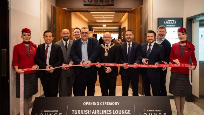 Turkish Airlines Lounge at Edinburgh Airport