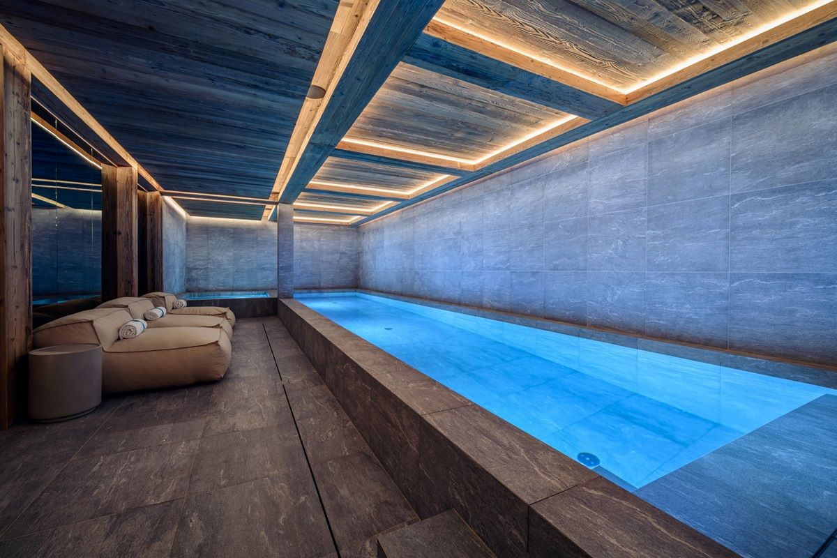 Chalet Cervinia swimming pool