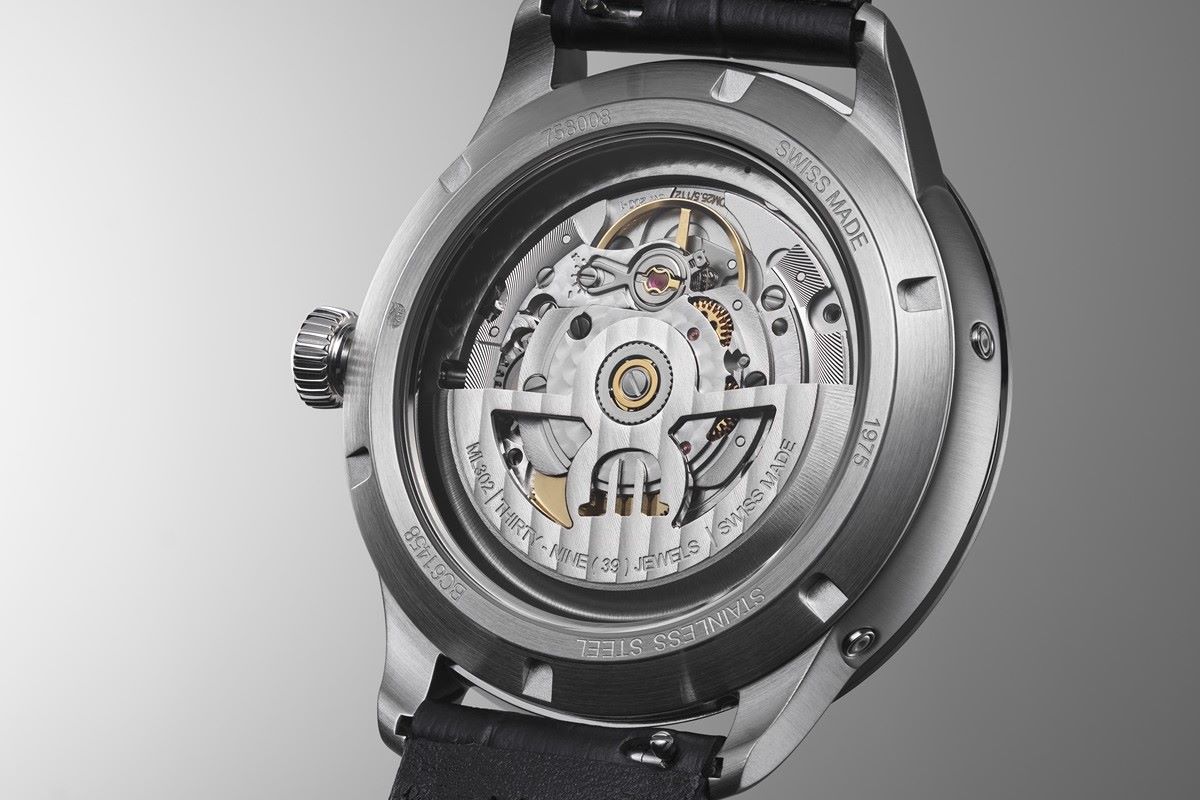 Maurice Lacroix 1975 Master Grand Date Retrograde caseback