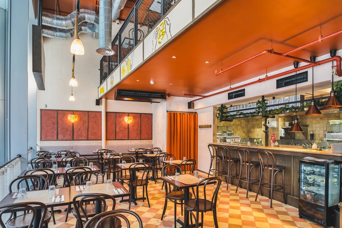 Emilia's ground floor restaurant