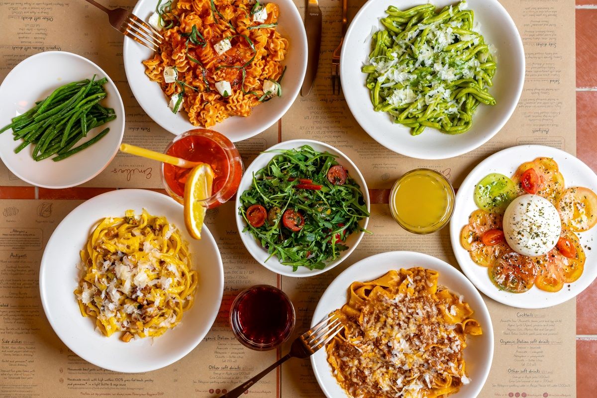 Emilia's pasta dishes