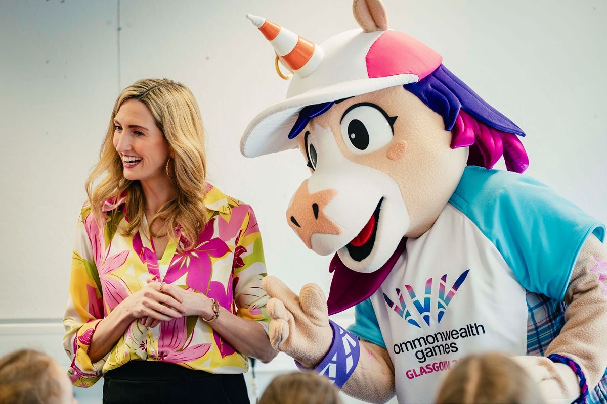 Glasgow 2026 Commonwealth Games mascot Finnie