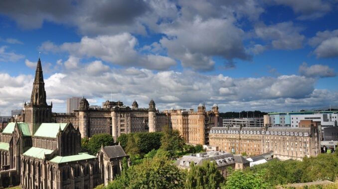 Scottish city of Glasgow
