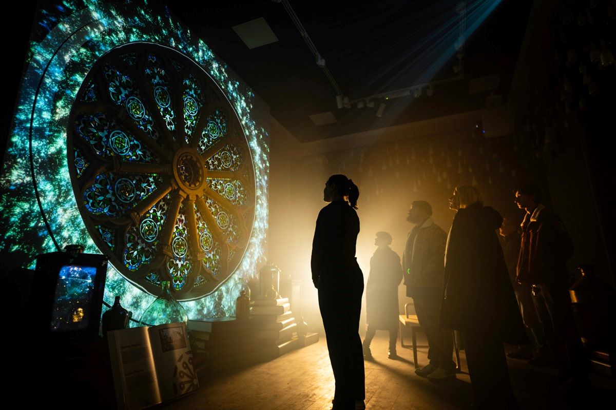 The Rose Window at The Inverness Castle Experience 