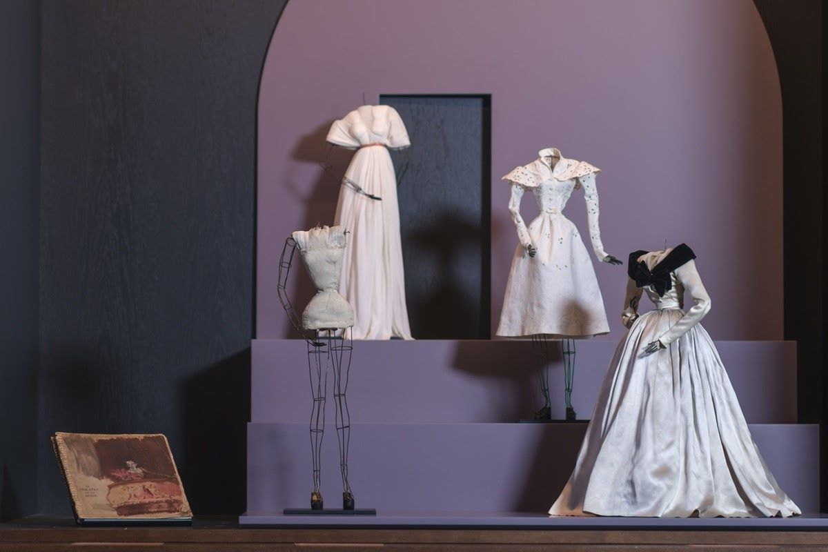 Balenciaga dolls from 1945 on display at V&A Dundee