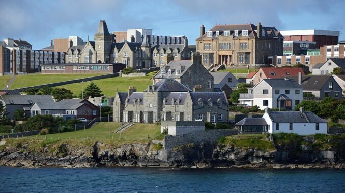 Lerwick in Shetland