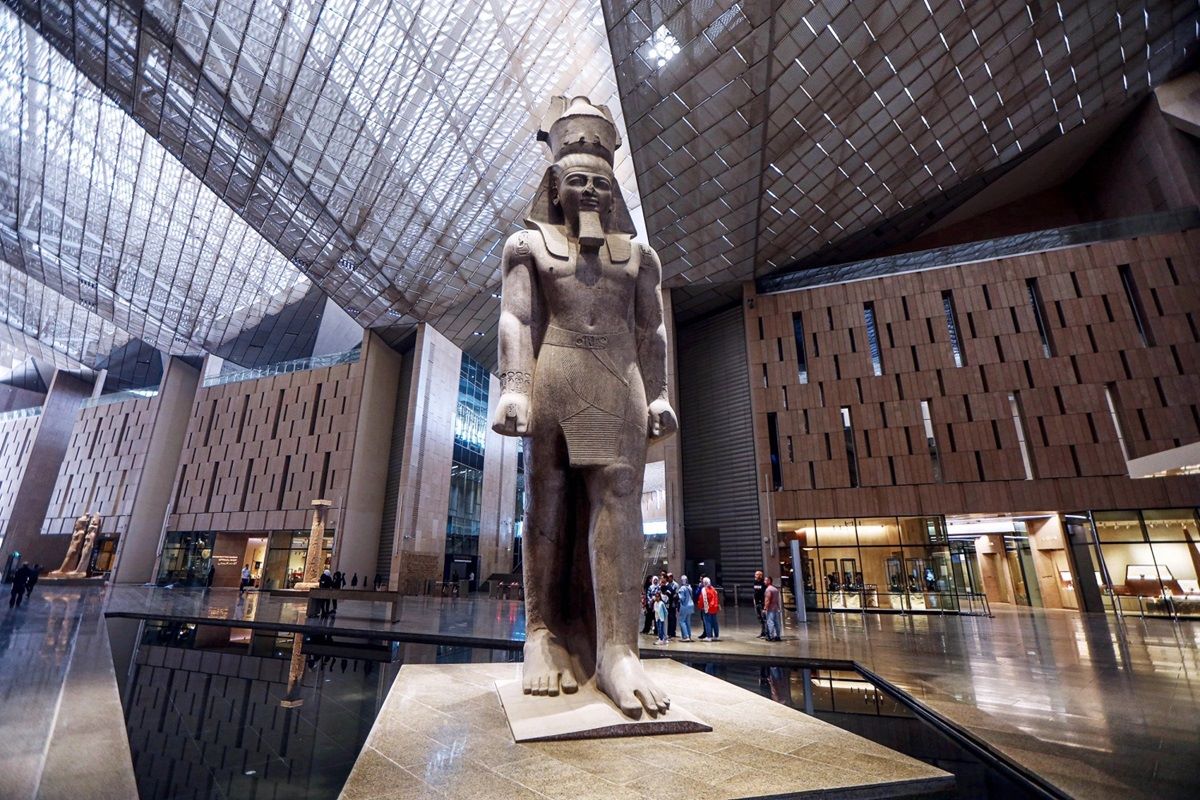 Grand Egyptian Museum Exhibit